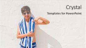  Presentation with navy - PPT layouts enhanced with  background and a  colored foreground