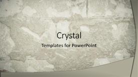  Presentation with wall - PPT theme with hollow block - old airbrick wall background and a  colored foreground