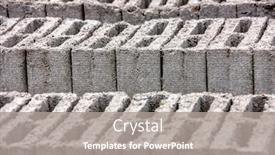  Presentation with build - Amazing presentation theme having hollow-cement-bricks-used backdrop and a gray colored foreground