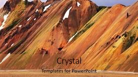  Presentation with last - PPT theme enhanced with hollows is last year background and a red colored foreground