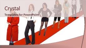  Presentation with award - Cool new presentation with hollywood award - we move backdrop and a lemonade colored foreground