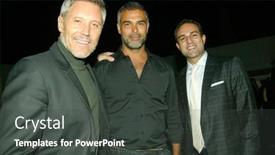  Presentation with max - PPT layouts with hollywood-max-ryan-and-guests background and a dark gray colored foreground