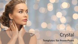  Presentation with hollywood star - Presentation consisting of hollywood star - people holidays and glamour concept background and a coral colored foreground