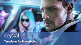  Presentation with hollywood star - PPT layouts with hollywood star - sexy young couple posing background and a ocean colored foreground