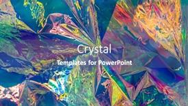  Presentation with holographic - Slides consisting of holographic-plastic-wrinkled-film background and a ocean colored foreground