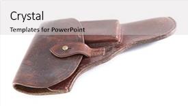  Presentation with retro - Cool new theme with holster used in world warii backdrop and a light gray colored foreground