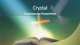 Presentation with holy bible - Theme enhanced with holy bible background and a ocean colored foreground