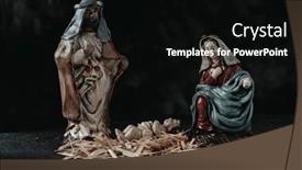  Presentation with saint joseph - PPT layouts enhanced with holy-family-of-saint-joseph background and a black colored foreground