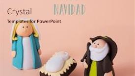  Presentation with virgin mary - Presentation theme featuring holy family the child jesus background and a lemonade colored foreground