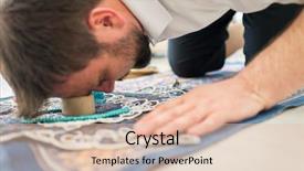  Presentation with muslim - Presentation theme enhanced with holy gorund - shia muslim people they use background and a lemonade colored foreground