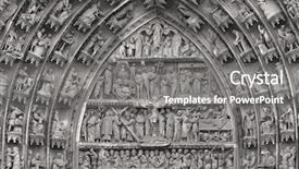  Presentation with holy mass - Presentation theme enhanced with holy mass - religious background background and a gray colored foreground