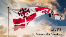  Presentation with sky holy - PPT layouts enhanced with holy orders - sovereign military order of malta background and a lemonade colored foreground