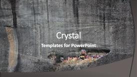  Presentation with holy - Cool new slide deck with holy places on the rocks backdrop and a gray colored foreground