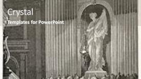  Presentation with peter - Presentation theme enhanced with holy-relics-ostension-in-saint background and a gray colored foreground