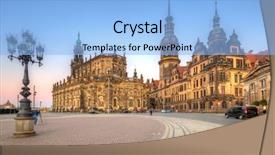  Presentation with holy - Presentation enhanced with holynight - cathedral of the holy trinity background and a light blue colored foreground