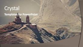  Presentation with solemnity of most holy trinity - Cool new slides with holy trinity church near mount backdrop and a gray colored foreground