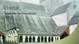  Presentation with ireland - PPT theme with holycross-abbey-county-north-tipperary background and a lemonade colored foreground