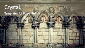  Presentation with united kingdom constitutional law - Slide deck with holyrood abbey in edinburgh united background and a  colored foreground