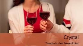  Presentation with kittens christmas holiday red christmas - Presentation theme enhanced with home and drinking red background and a red colored foreground