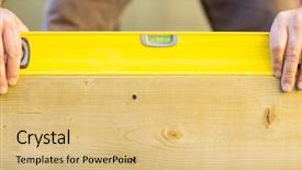  Presentation with spirit - Presentation design featuring portrait of smiling african man background and a lemonade colored foreground