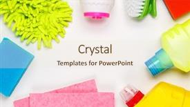  Presentation with michelle obama white house - Colorful PPT layouts enhanced with home chemical safety - house cleaning products on white backdrop and a lemonade colored foreground