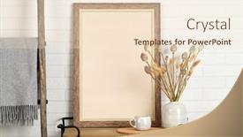  Presentation with white brick - Cool new presentation with home-cozy-items-with-beige backdrop and a lemonade colored foreground