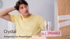  Presentation with home depot - Audience pleasing presentation theme consisting of home depot - man moving house and relocating backdrop and a lemonade colored foreground