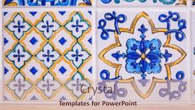  Presentation with room interior design - Presentation design consisting of home-design-turquoise-kitchen-interior background and a soft green colored foreground