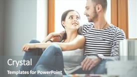  Presentation with floor - Audience pleasing slide deck consisting of home floor looking at jurnal backdrop and a gray colored foreground