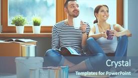  Presentation with floor - PPT layouts consisting of home floor looking at jurnal background and a ocean colored foreground