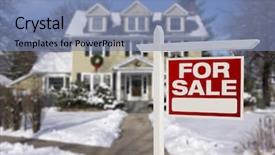  Presentation with real estate - PPT theme having beauty blog concept - beauty blogger talking about problem skin on laptop screen isolated on white background background and a light gray colored foreground