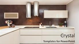  Presentation with apartment - Amazing PPT theme having home furnishing - architecture beautiful apartment furnished domestic backdrop and a soft green colored foreground