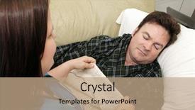  Presentation with falls - Colorful slide deck enhanced with home health patient falls asleep backdrop and a  colored foreground