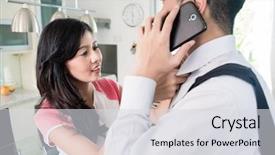  Presentation with business environment using laptops globe - Colorful slide set enhanced with home his wife is bind backdrop and a light gray colored foreground