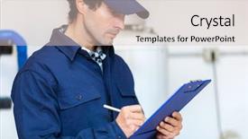  Presentation with home inspection - Amazing presentation theme having home inspection - plumber at work backdrop and a soft green colored foreground