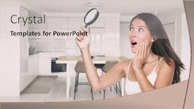  Presentation with home inspection - Presentation design featuring vices - home inspection funny contractor background and a light gray colored foreground