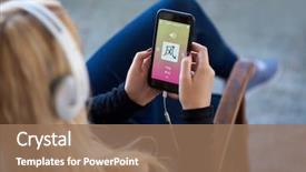  Presentation with application - Slide deck with home learning mandarin chinese background and a coral colored foreground