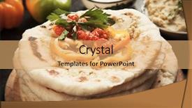  Presentation with unicorn cake topper made - Amazing theme having home made pita bread topped backdrop and a coral colored foreground