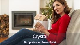  Presentation with internet of things home automation - Colorful slide deck enhanced with home making the last things backdrop and a  colored foreground