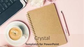  Presentation with social work - Beautiful PPT layouts featuring home-office-table-desk-flat backdrop and a lemonade colored foreground