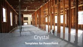  Presentation with home appliances - Beautiful presentation featuring home-or-building-demolition-remodeling backdrop and a gray colored foreground