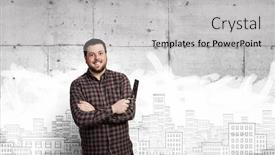  Presentation with home improvement - Presentation with home-renovation-and-improvement-mixed background and a light gray colored foreground