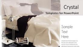  Presentation with bedroom modern - Presentation design having home stay traveller - modern bedroom background background and a  colored foreground