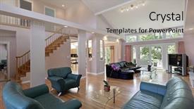  Presentation with floor plan - Theme consisting of home with open floor plan background and a light gray colored foreground