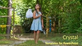  Presentation with homeless - PPT layouts with homeless-hungry-abandoned-runaway-child background and a tawny brown colored foreground