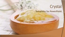  Presentation with perfect transportation video - Presentation having homemade banana and honey facemask background and a lemonade colored foreground