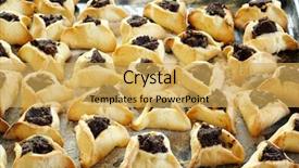  Presentation with soap poppy seed - Amazing slides having homemade cookies with poppy seed backdrop and a yellow colored foreground