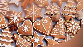  Presentation with delicious christmas cookies - 