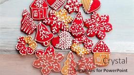  Presentation with delicious christmas cookies - 