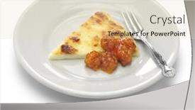  Presentation with cheese - Audience pleasing slide set consisting of homemade-finnish-squeaky-cheese-leipajuusto backdrop and a lemonade colored foreground